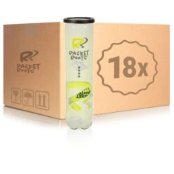 Training Tennisball 18x 4 Ball Tube